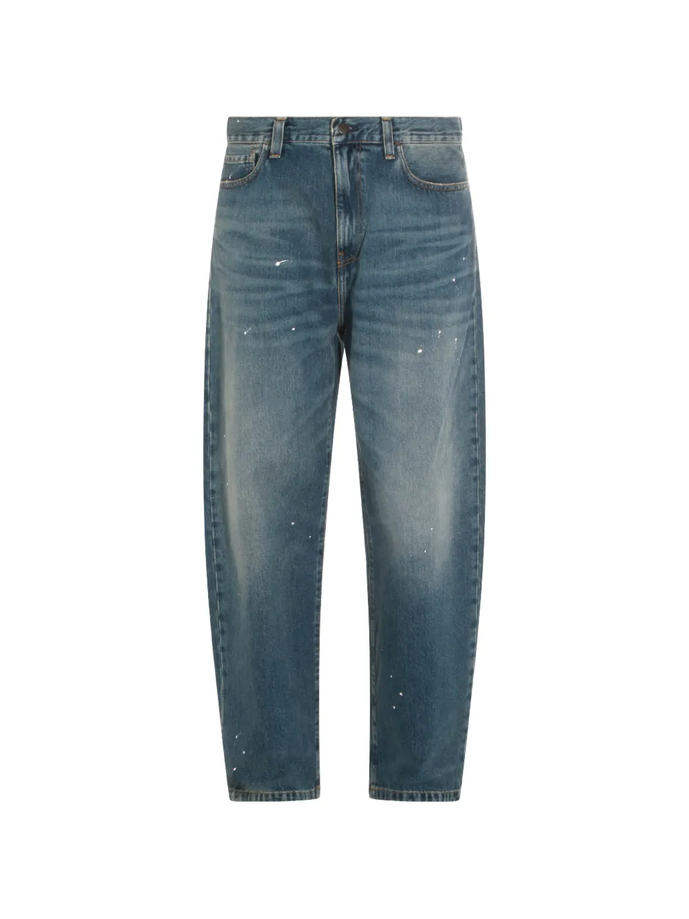 Carhartt WIP Landon paint-splatter washed jeans - Blu