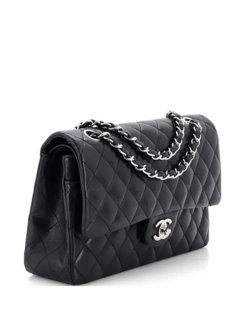 CHANEL Pre-Owned Classic Double Flap Bag Quilted Lambskin Medium shoulder bag