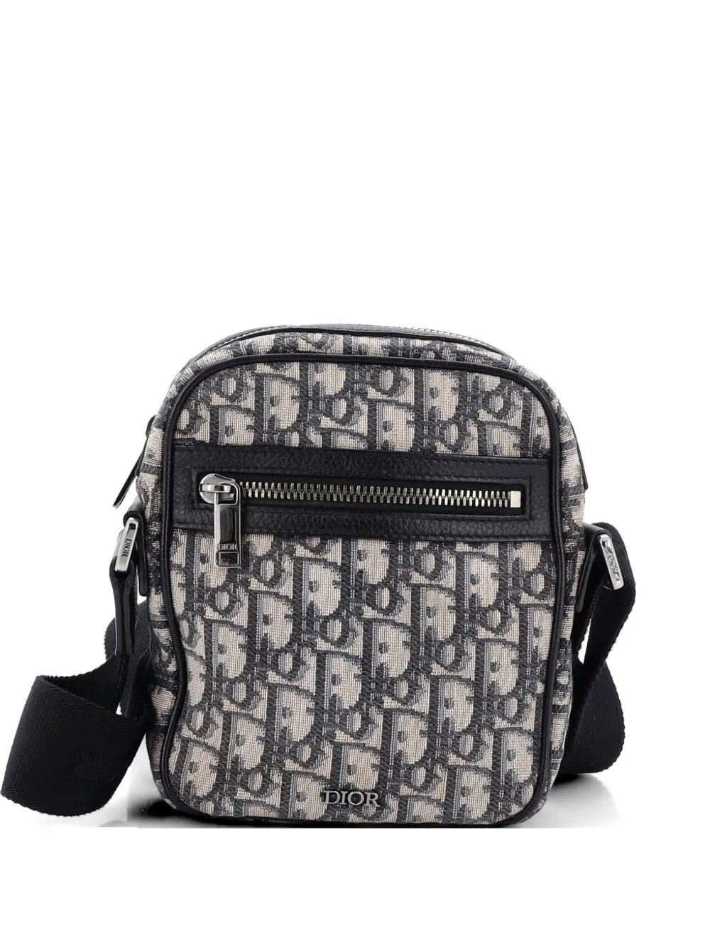 Christian Dior Pre-Owned Messenger Pouch Oblique Canvas crossbody bag - Blau