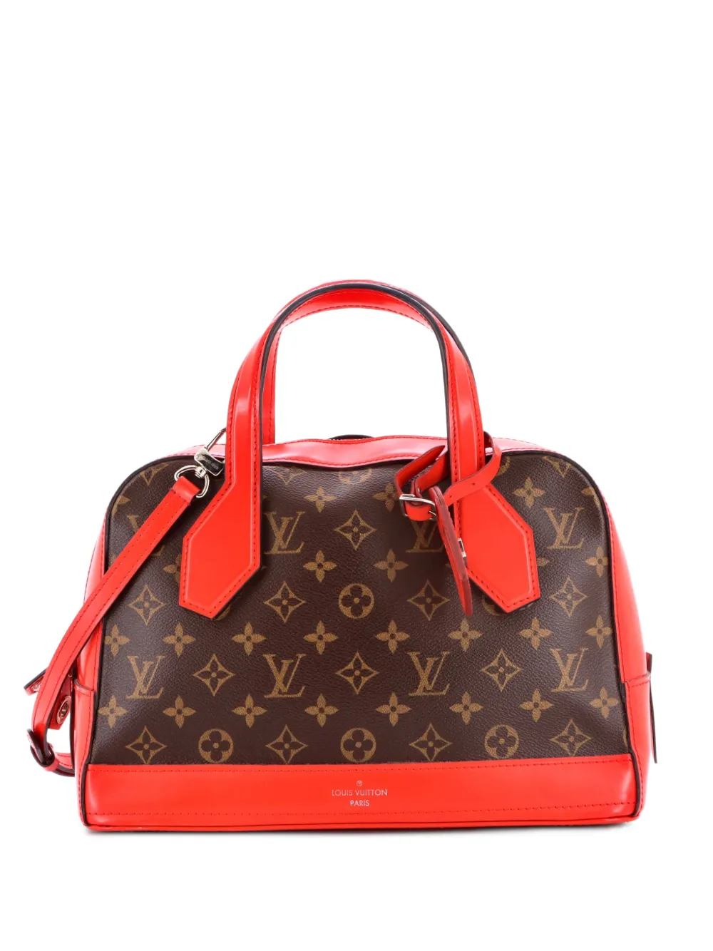 Louis Vuitton Pre-Owned Dora Handbag Monogram Canvas and Calfskin PM satchel - Marrone