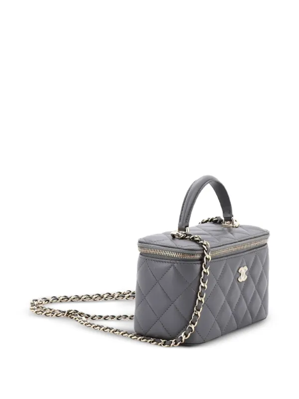 CHANEL Pre-Owned クラシック トップハンドル バニティケースウィズ