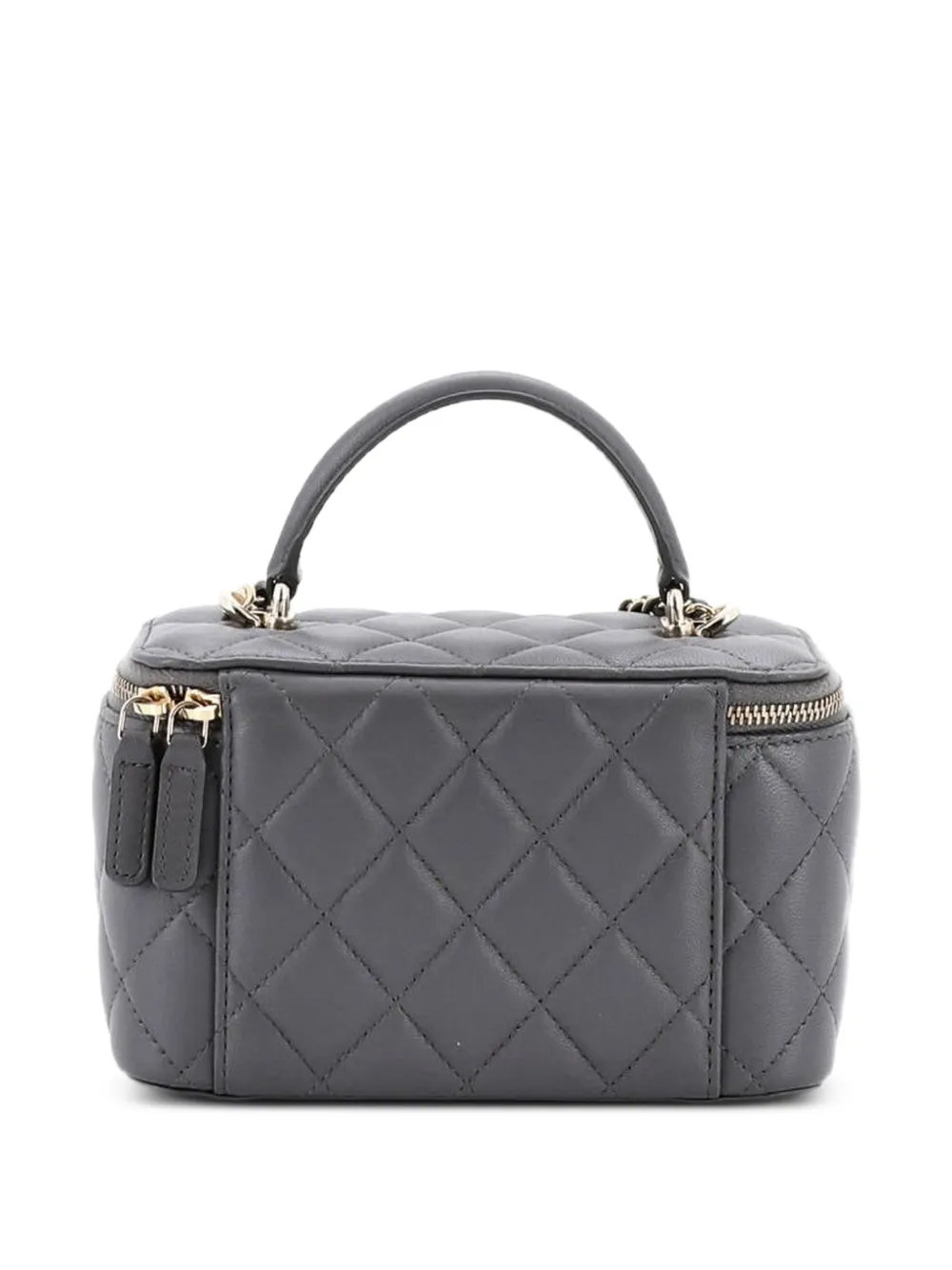 CHANEL Pre-Owned クラシック トップハンドル バニティケースウィズ