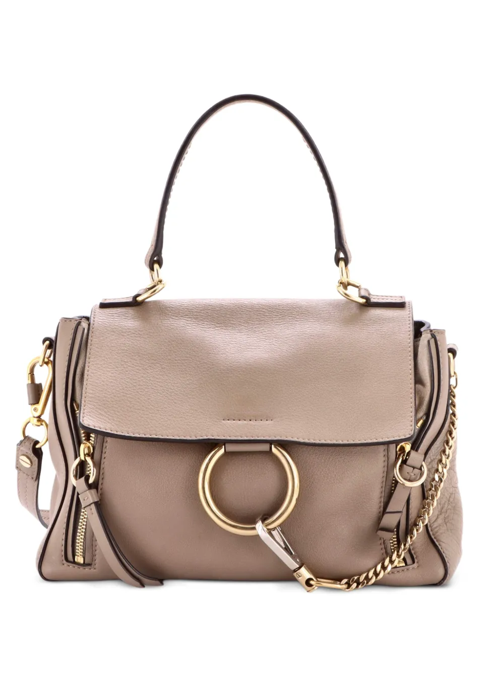 Chloé Pre-Owned Borsa a tracolla Faye Day piccola in pelle - Toni neutri