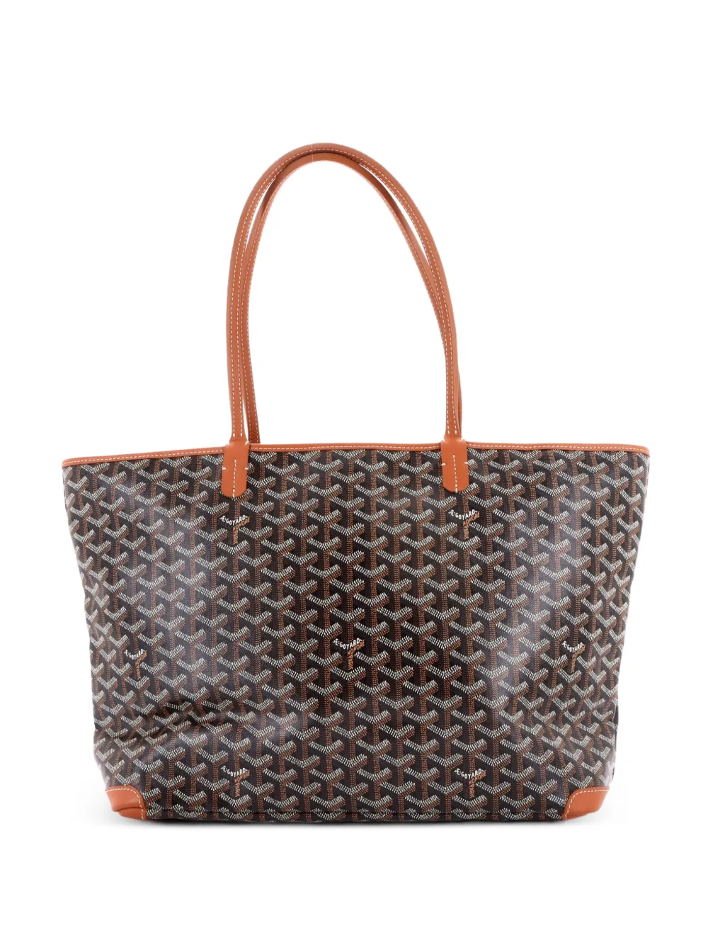 Goyard Pre-Owned MM Artois Tote Schultertasche aus beschichtetem Canvas - Braun