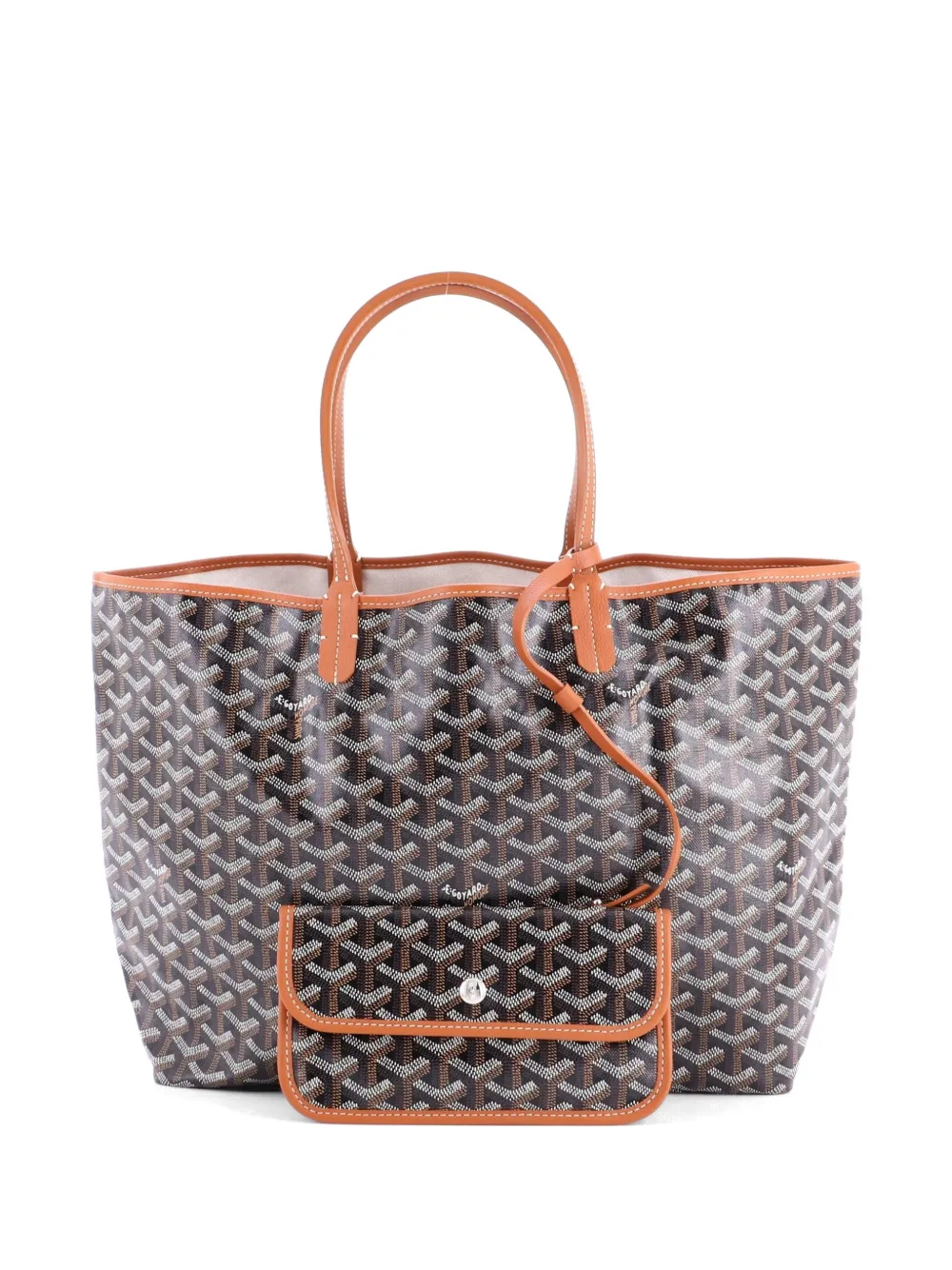 Goyard Pre-Owned Saint Louis Coated Canvas PM tote bag - Marrone