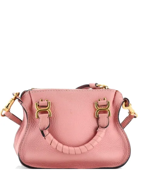 Chloé Pre-Owned bolsa crossbody Marcie de piel