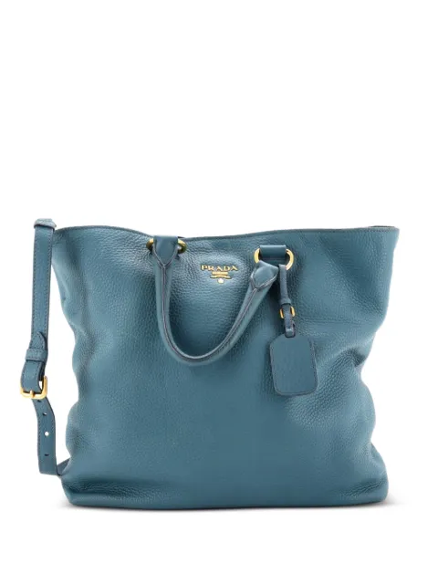 Prada Pre-Owned Convertible Shopper Vitello Daino Large tote bag