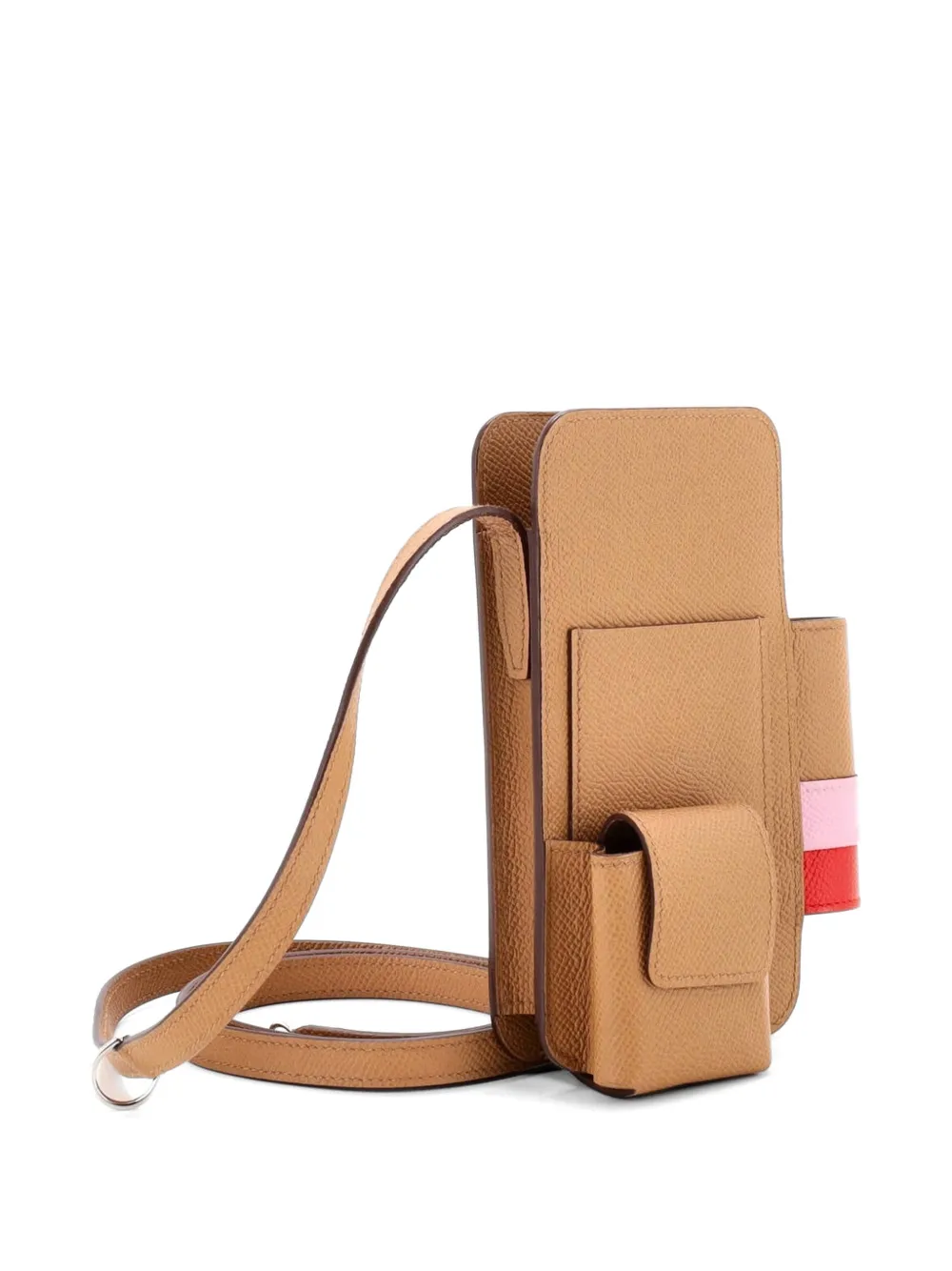  Hermès Pre-owned Pouch Per Smartphone Hermesway In Pelle Epsom Con Tracolla - Marrone 