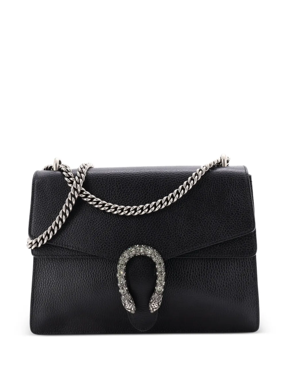 Gucci Pre-Owned Dionysus Bag Leather Medium shoulder bag - Nero
