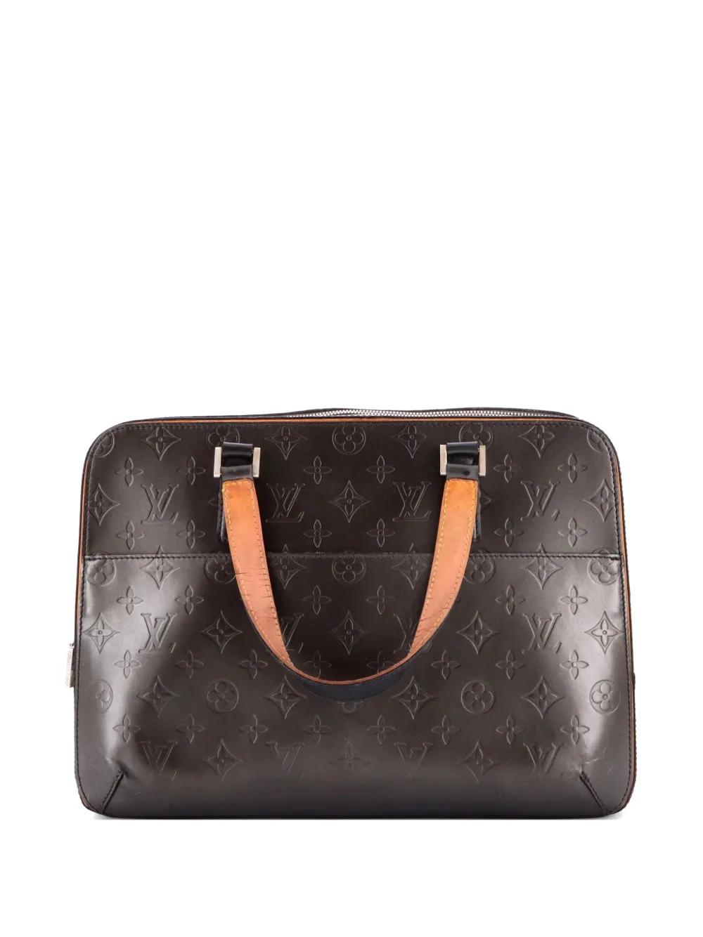 Louis Vuitton Pre-Owned Mat Malden Handbag Monogram Vernis tote bag - Black