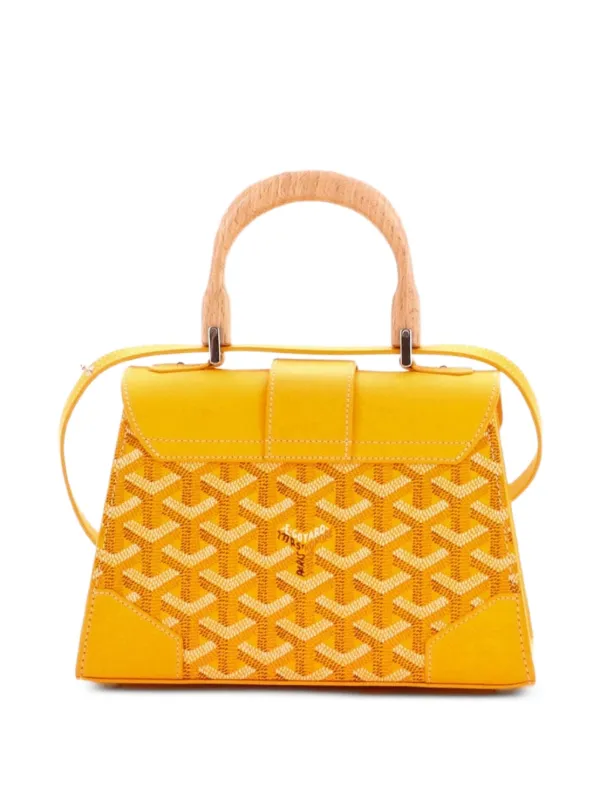Goyard Pre-Owned ストラクチャード サイゴン トップハンドル バッグ