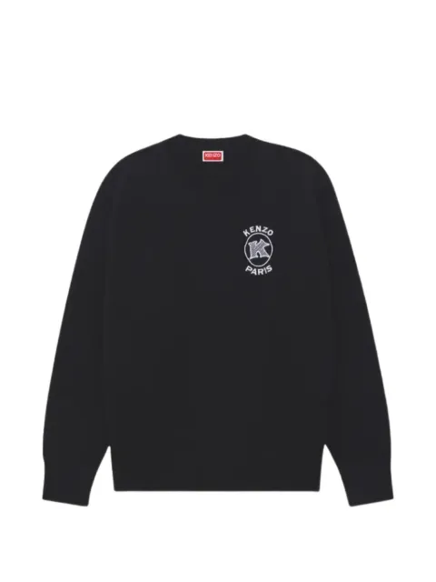 Kenzo logo-embroidery sweater