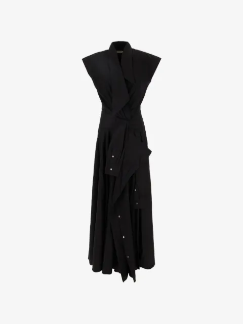 Viktor & Rolf deconstructed sleeveless maxi dress