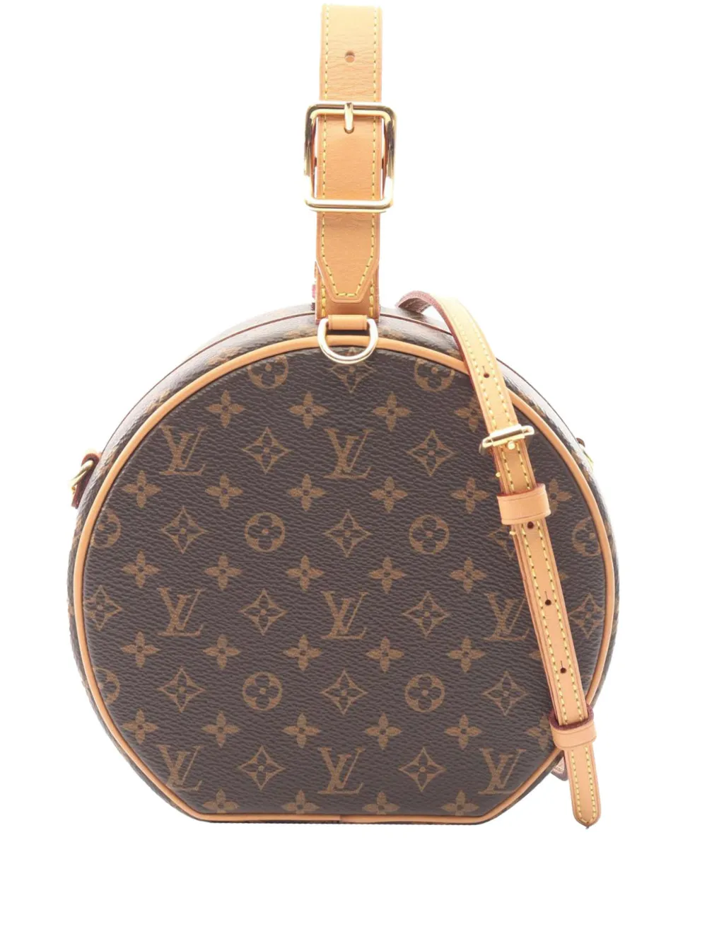 Louis Vuitton Pre-Owned 2018 Monogram Petite Boite Chapeau satchel - Brown