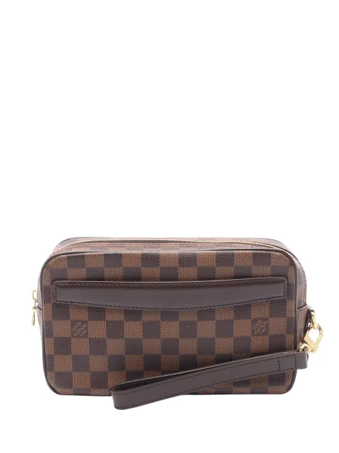 Louis Vuitton Pre-Owned 2013 Damier Ebene Pochette Saint Paul clutch bag