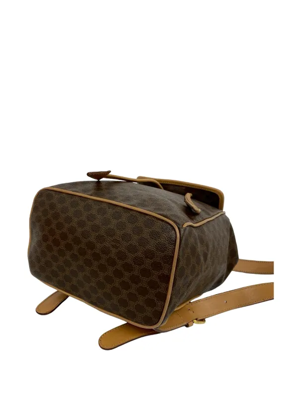 Celine Pre-Owned 2014 Macadam Backpack | Brown | FARFETCH display picture 1