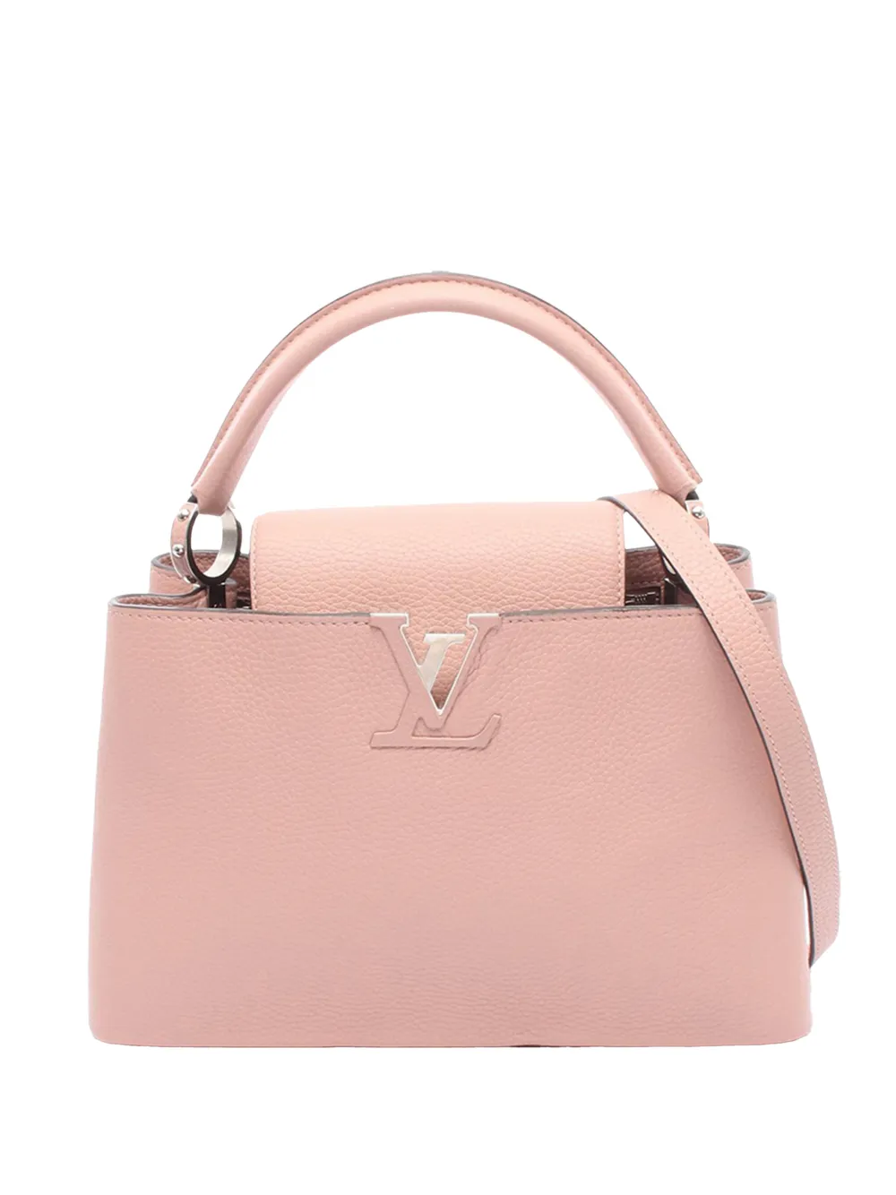 Louis Vuitton Pre-Owned 2016 Taurillon Capucines MM satchel - Rosa