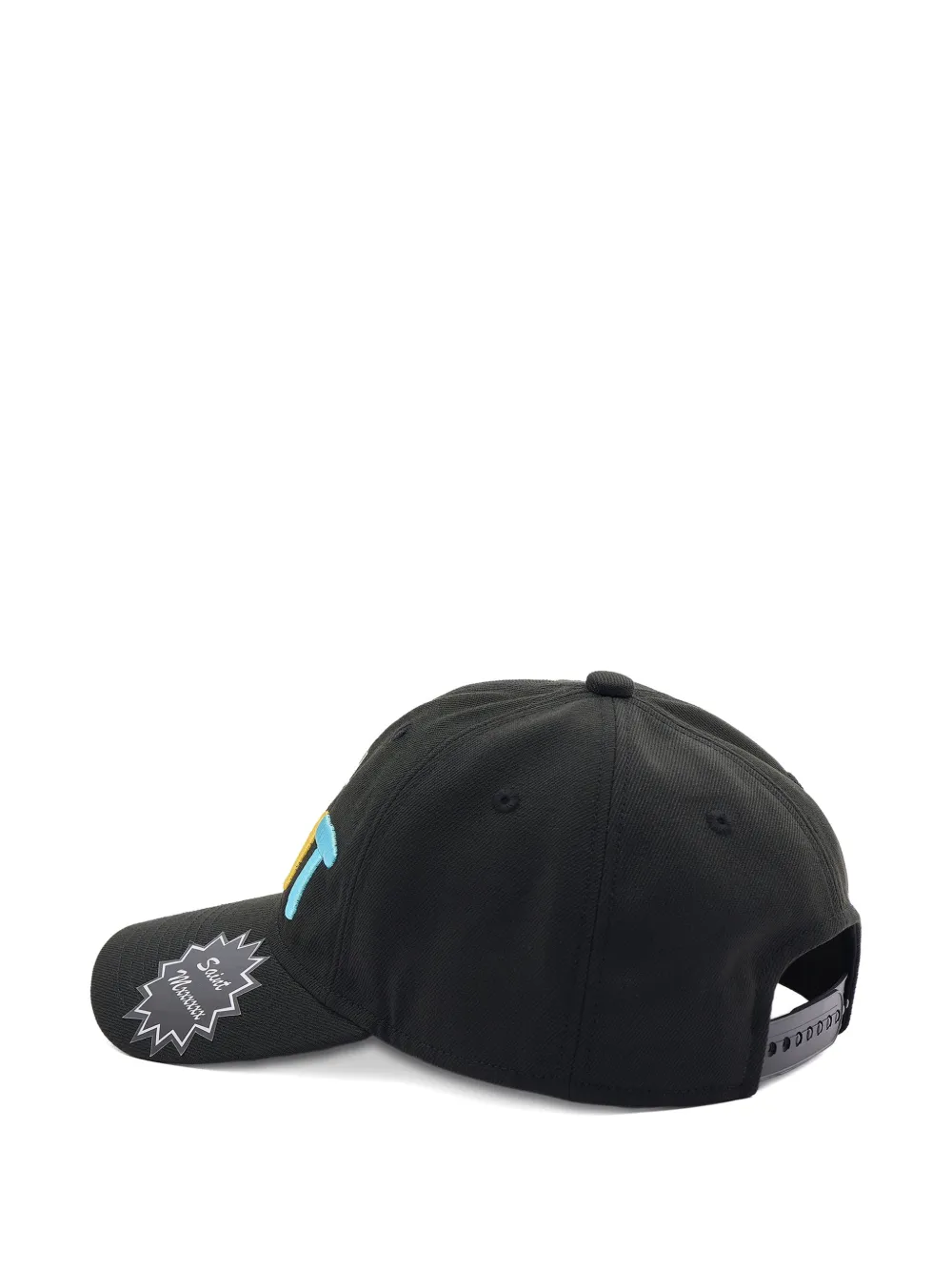 SAINT MXXXXXX Pet met logopatch Zwart