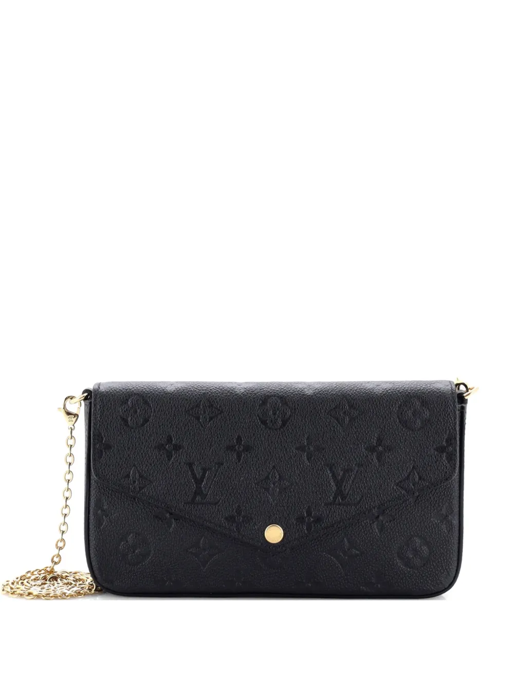 Louis Vuitton Pre-Owned Felicie Pochette Monogram Empreinte Leather crossbody bag - Schwarz