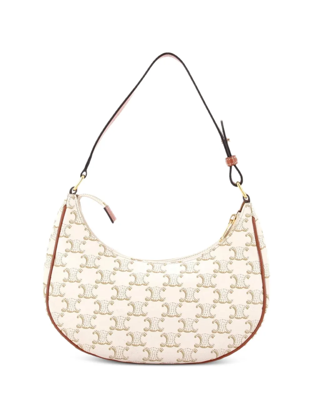 Celine Pre-Owned Borsa passepartout Ava in tela cerata Triomphe - Toni neutri