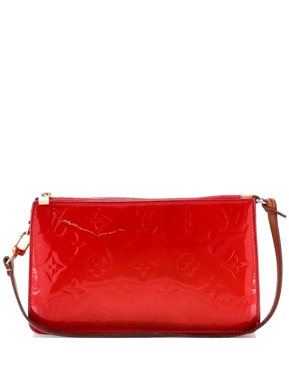 Louis Vuitton Pre-Owned Clutch Lexington Pochette Monogram Vernis - Rosso