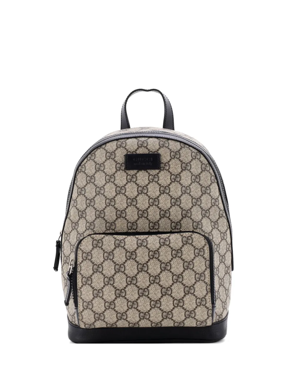 Gucci Pre-Owned Zip Pocket GG Coated Canvas Small backpack - Blue