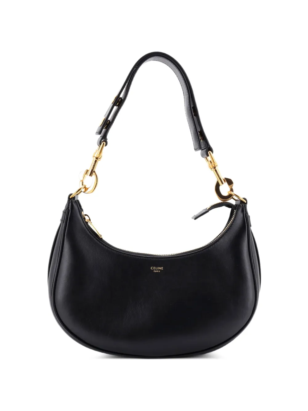 Celine Pre-Owned Borsa passepartout Ava media in pelle con tracolla - Nero