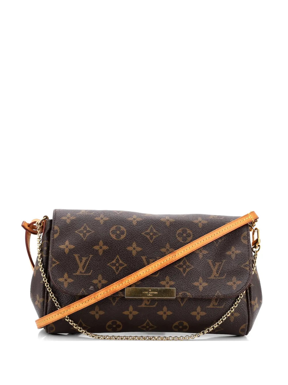 Louis Vuitton Pre-Owned Favorite Handbag Monogram Canvas MM crossbody bag - Brown