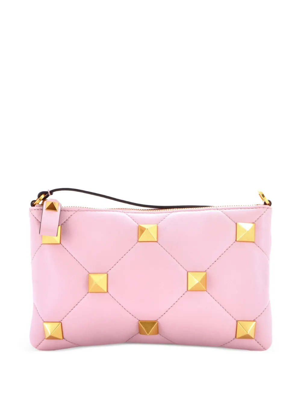 Valentino Garavani Pre-Owned Clutch mini Roman Stud - Rosa