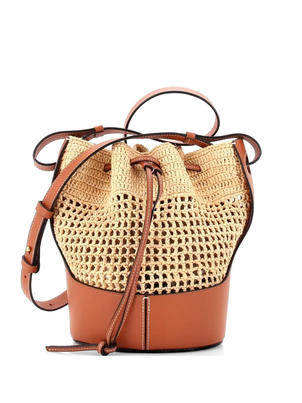 Loewe Pre-Owned Borsa a secchiello piccola - Marrone
