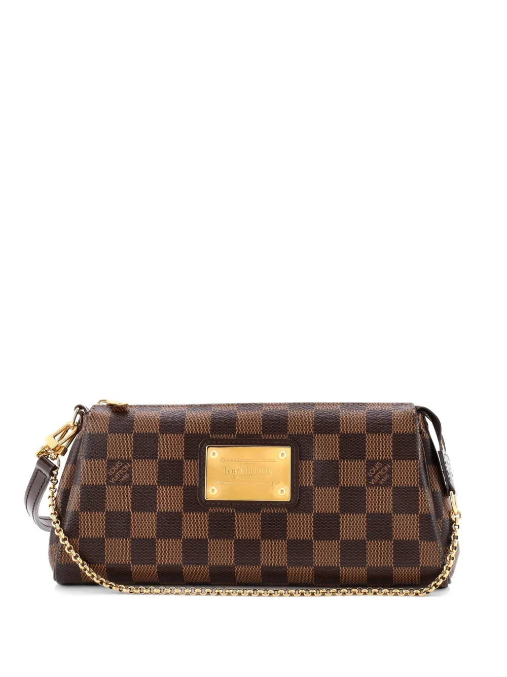 Louis Vuitton Pre-Owned Clutch Eva Handbag Damier - Marrone