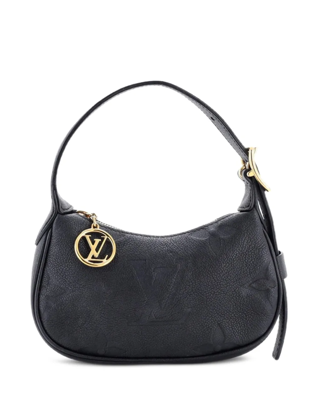 Louis Vuitton Pre-Owned Moon Shoulder Bag Monogram Empreinte Giant Mini hobo bag - Nero
