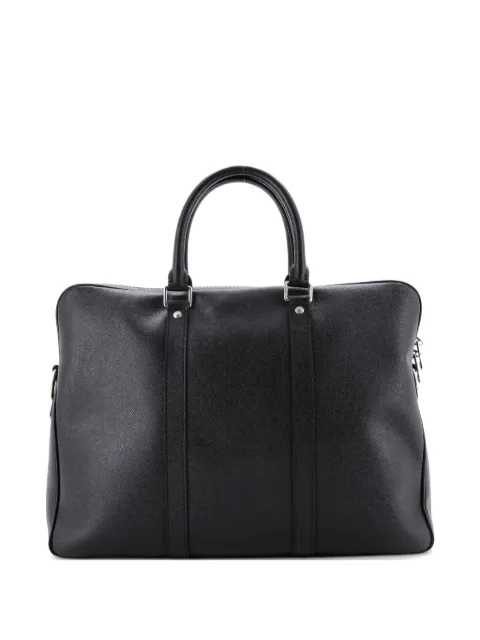 Louis Vuitton Pre-Owned Porte-Documents Voyage Briefcase Taiga Leather PM business bag