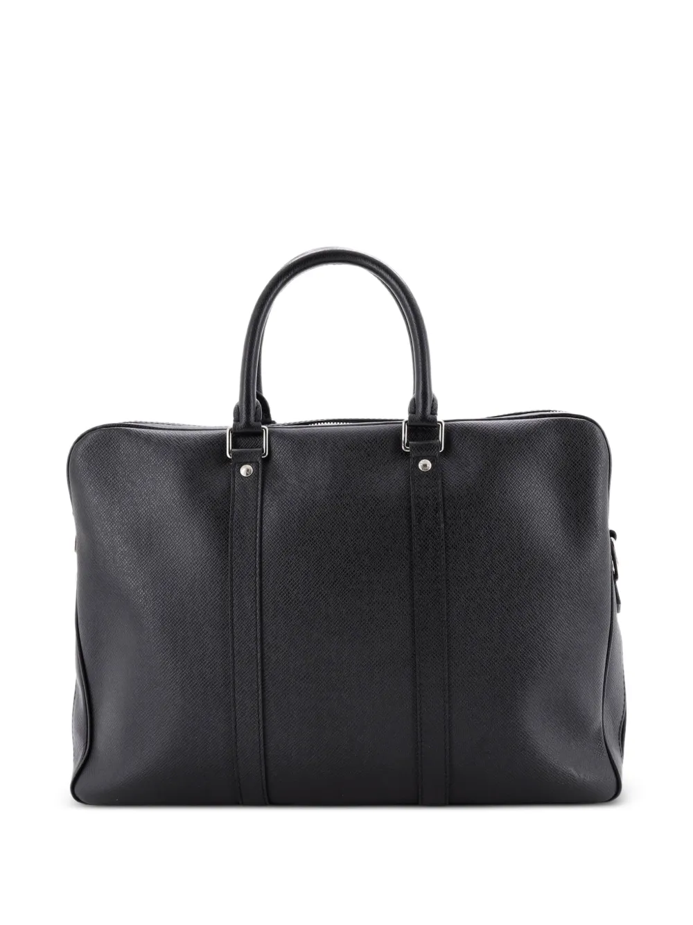 Louis Vuitton Pre-Owned Porte-Documents Voyage Briefcase Taiga Leather PM business bag - Schwarz