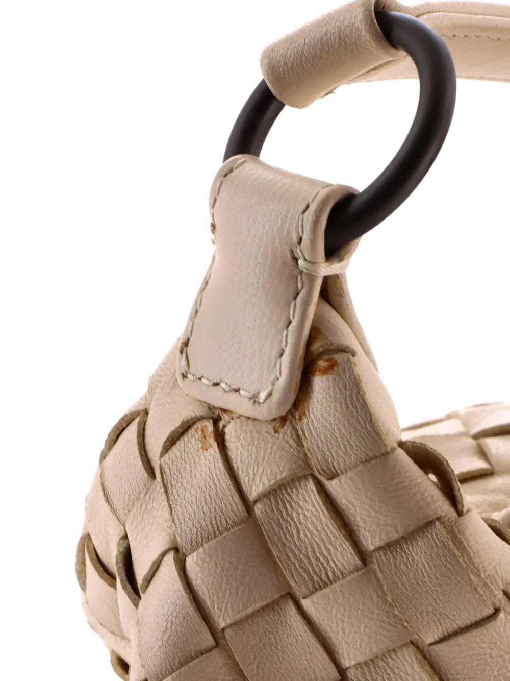 Bottega Veneta Pre-Owned ジップ ホーボー イントレチャート ナッパ