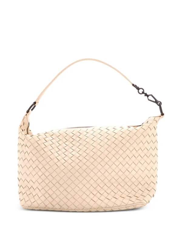 Bottega Veneta Pre-Owned ジップ ホーボー イントレチャート ナッパ