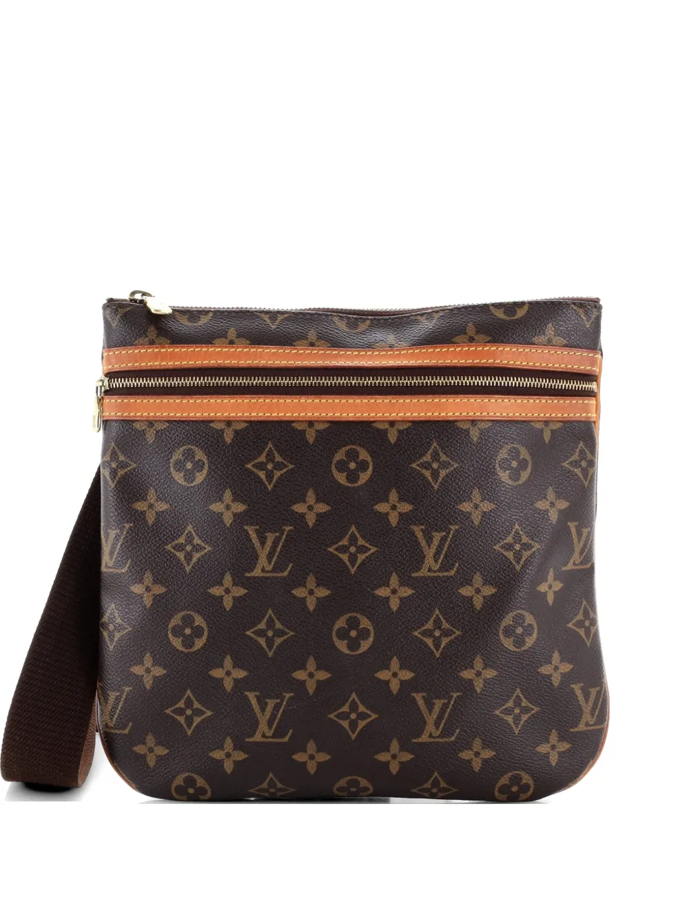 Louis Vuitton Pre-Owned Borsa a tracolla Bosphore Pochette con monogramma - Marrone