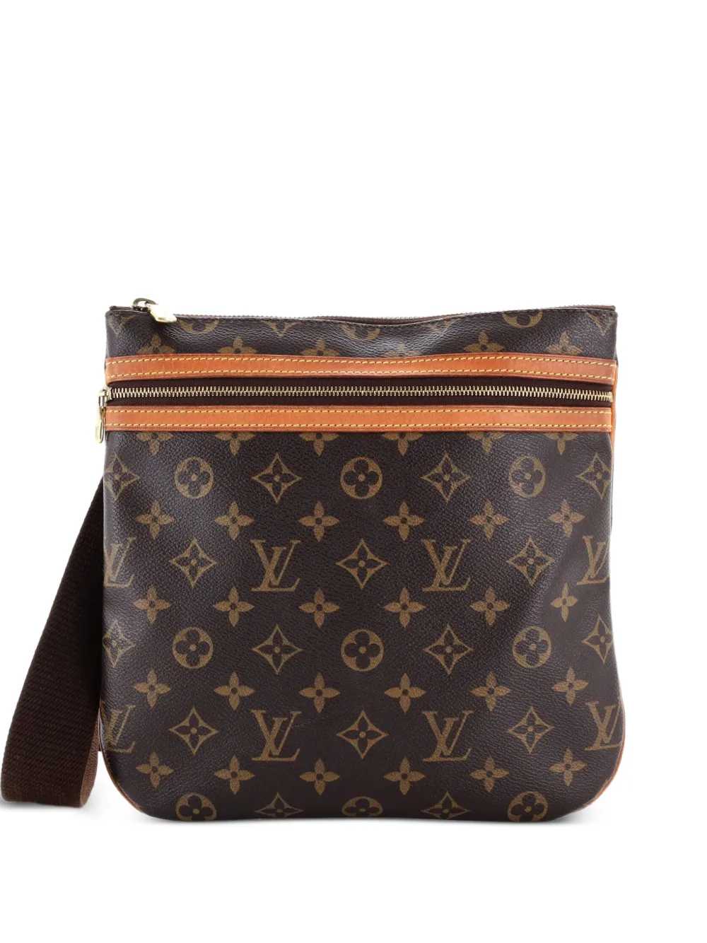 Louis Vuitton Pre-Owned Borsa a tracolla Bosphore Pochette con monogramma - Marrone
