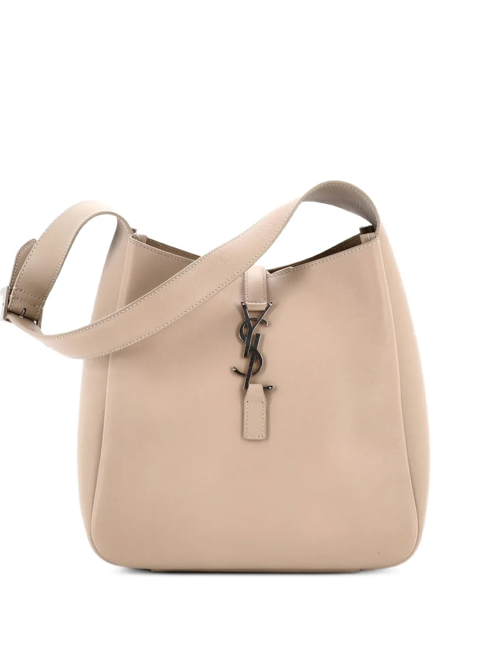 Saint Laurent Pre-Owned Le 5 a 7 Supple Leather Small hobo bag - Toni neutri