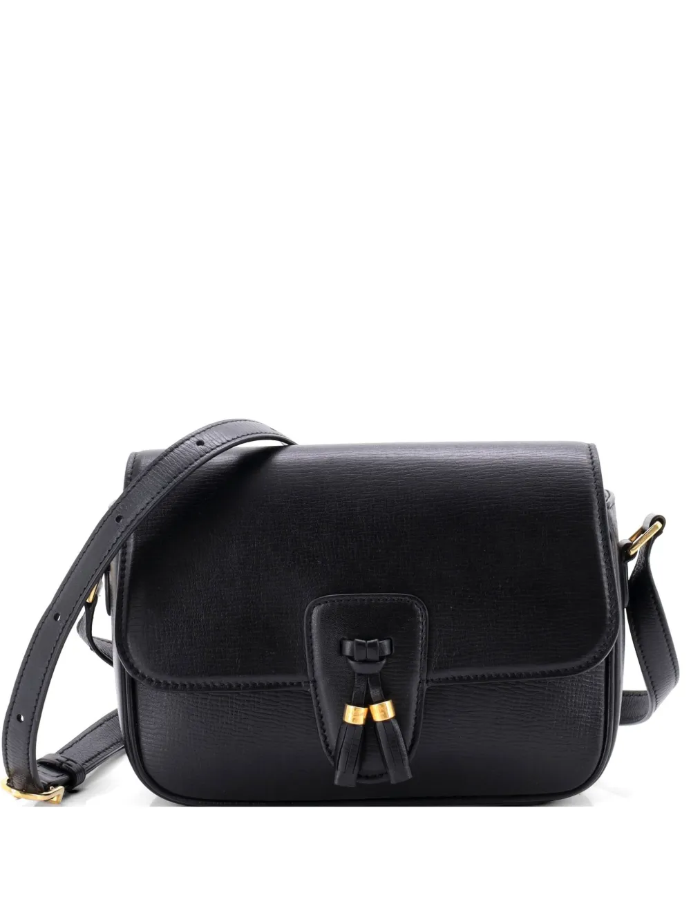 Celine Pre-Owned Tassels Bag Leather Medium shoulder bag - Nero