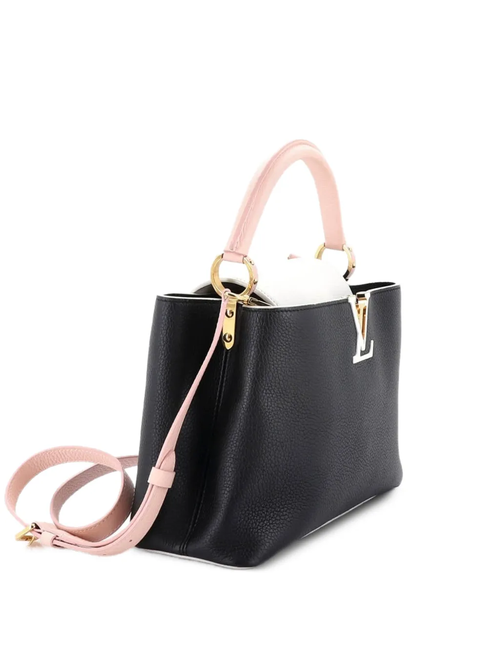 Louis Vuitton Pre-Owned Capucines Bag Leather PM satchel - Nero