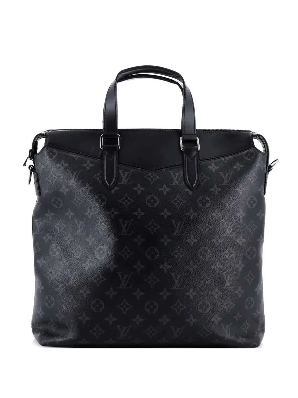 Louis Vuitton Pre-Owned Explorer Tote Monogram Eclipse Canvas satchel - Black