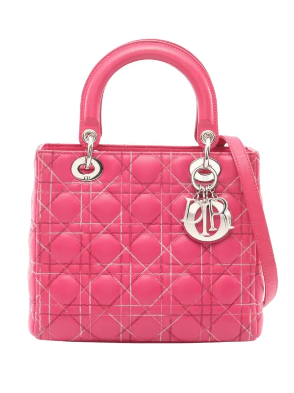 Christian Dior Pre-Owned 2010-2026 ミディアム ラムスキン