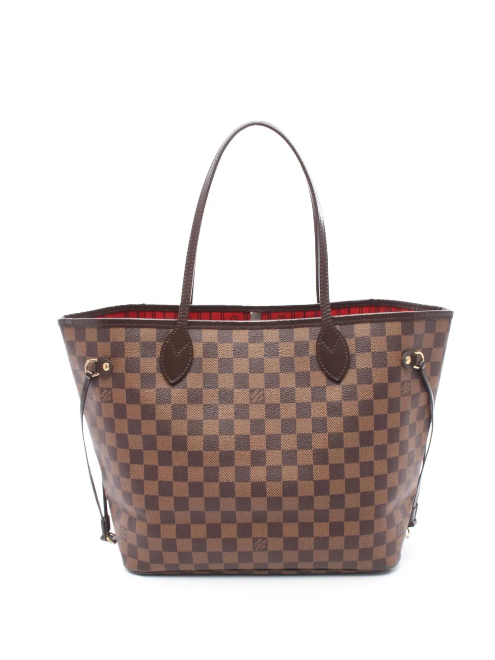 Louis Vuitton Pre-Owned 2012 Damier Ebene Neverfull MM tote bag - Brown