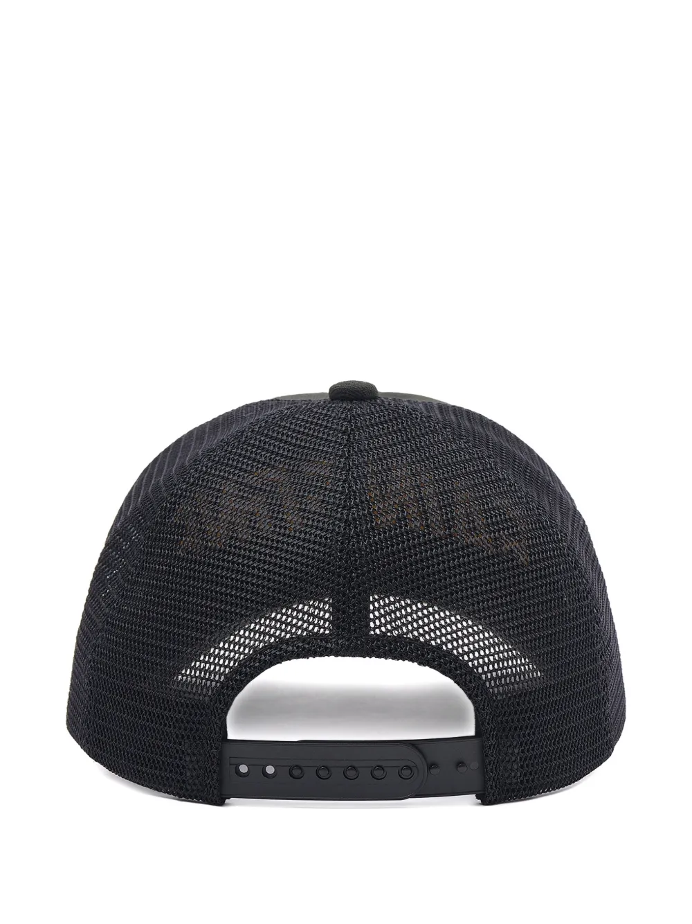 SAINT MXXXXXX Pet met geborduurd mesh Zwart