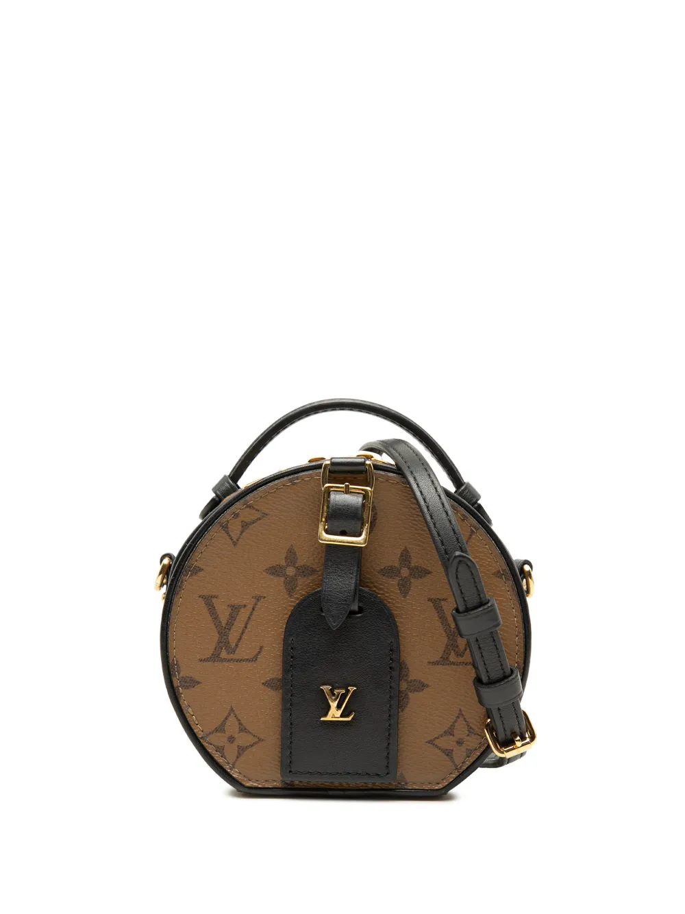 Louis Vuitton Pre-Owned 2018-2024 Monogram Reverse Mini Boite Chapeau satchel - Marrone