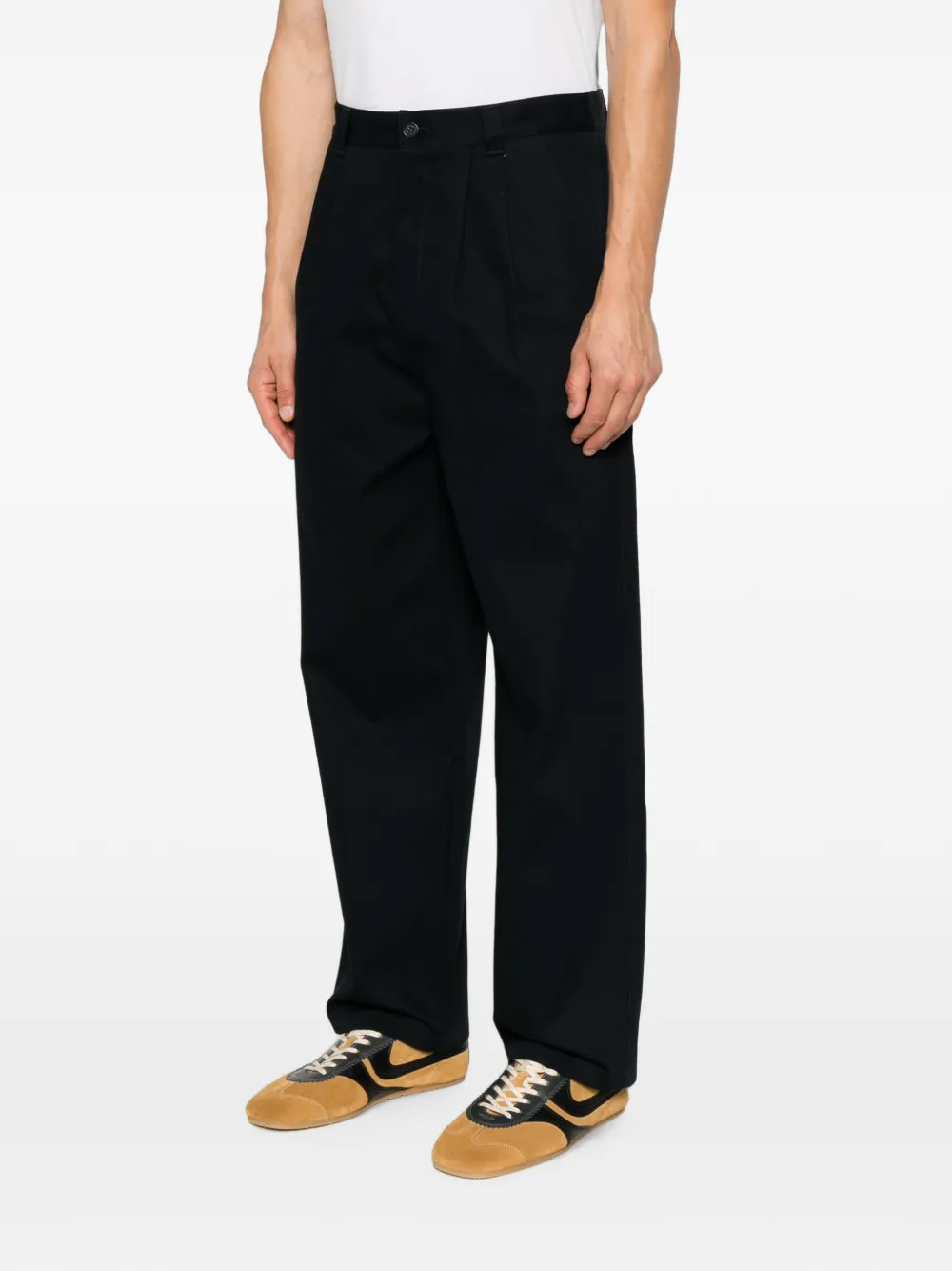 A.P.C. Straight plooibroek Zwart