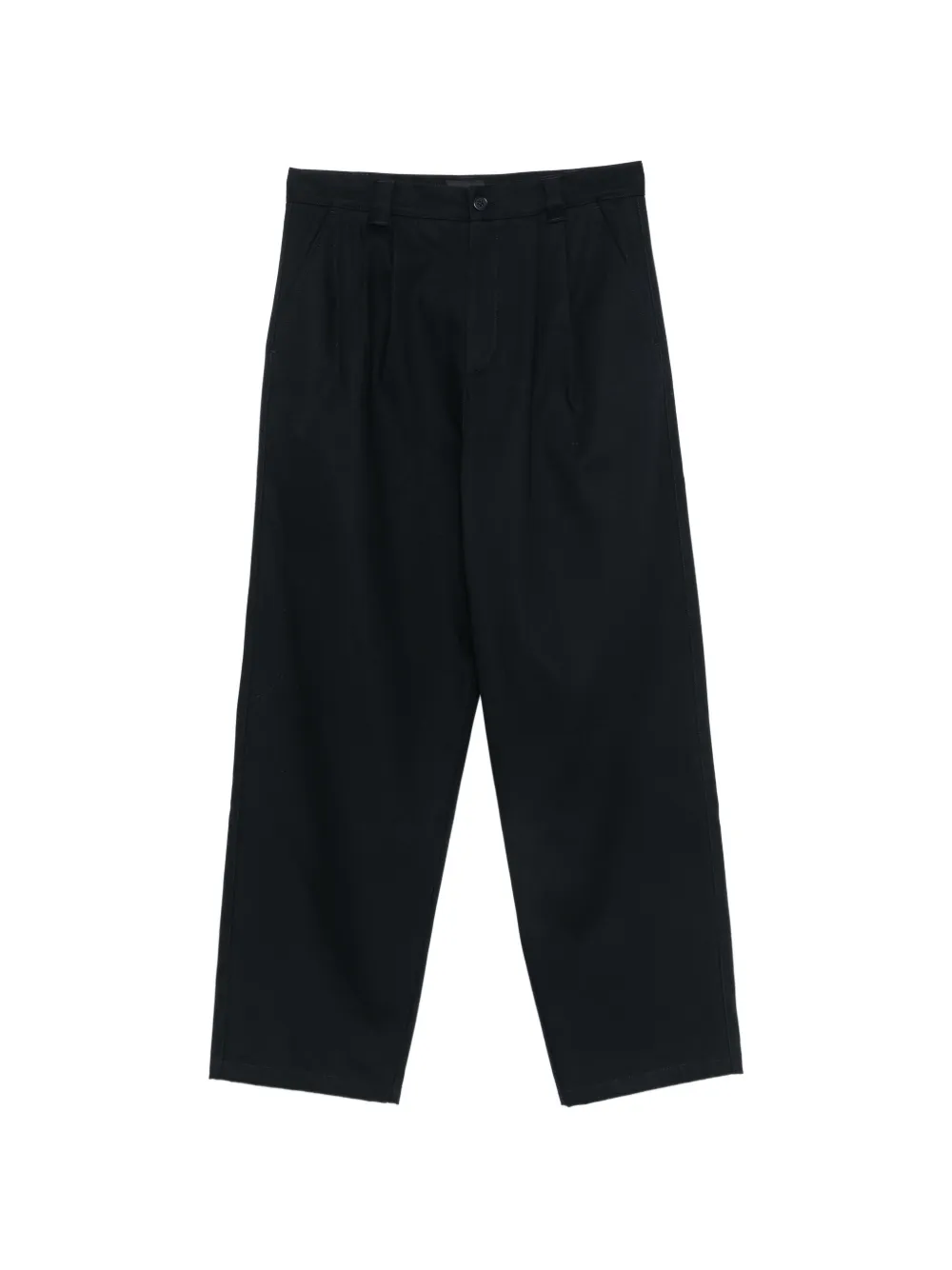 A.P.C. pleated straight-leg trousers - Nero