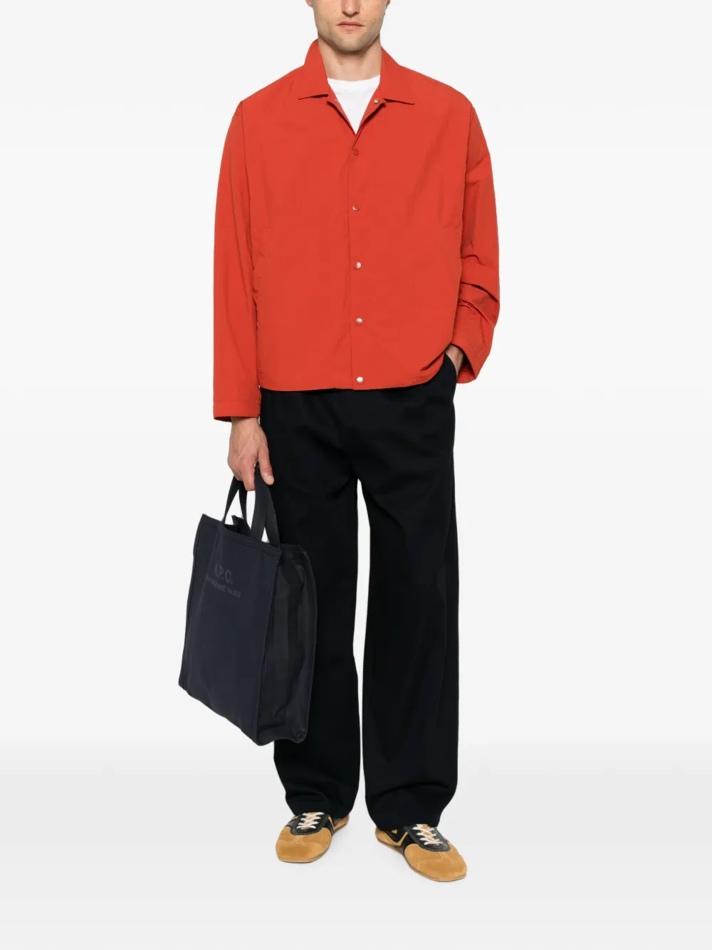 A.P.C. Straight plooibroek Zwart