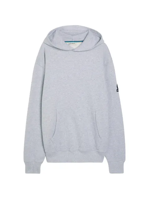 SANDBANKS logo-patch jersey hoodie